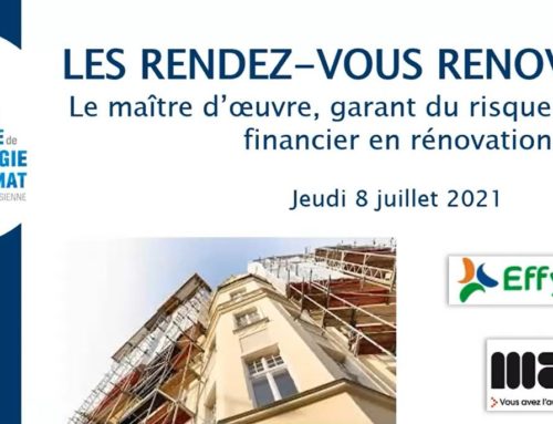 Webinaire : Le maître d’ouvre garant du risque technique et financier en rénovation